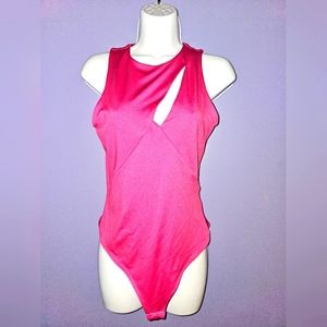 Barbie Pink cut-out bodysuit